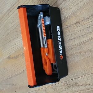 Black & Decker Black and Orange Tool Box
